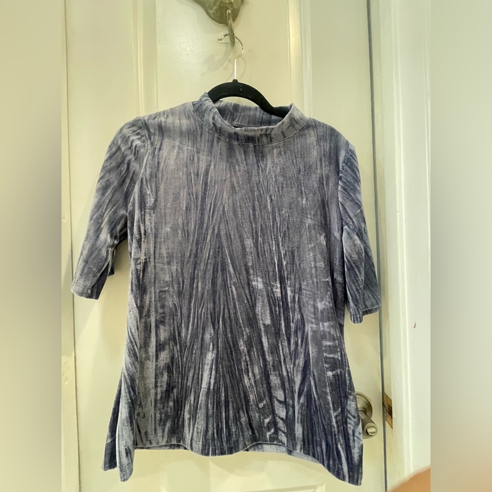 Crushed Lavender Pilcro Velvet top